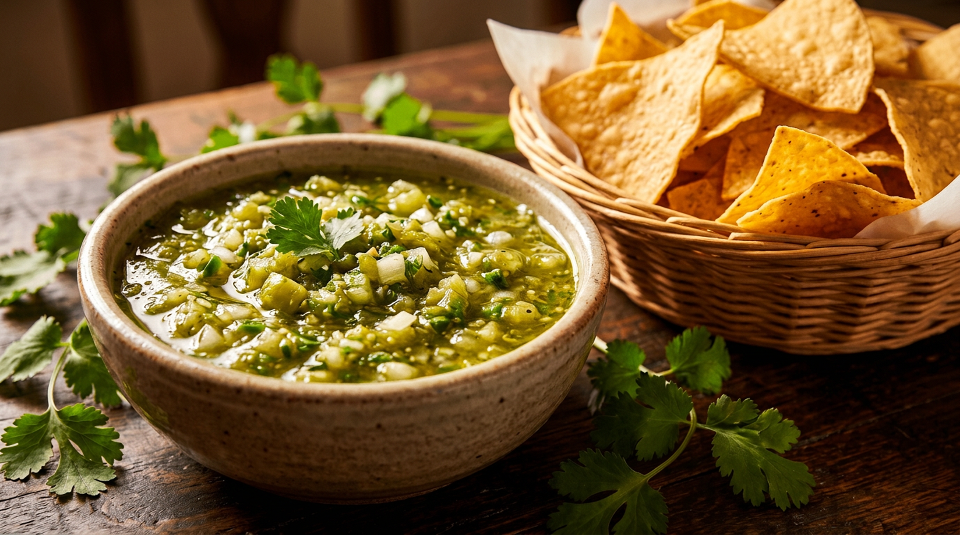 The green salsa people talk about