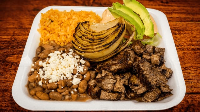 Carne Asada Plate.