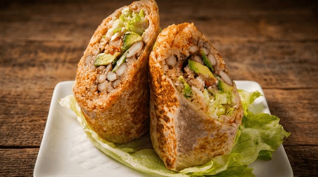 Veggie Burrito.