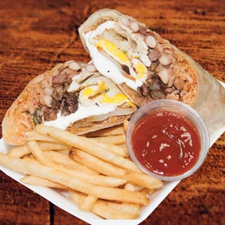 Steak & Eggs Burrito