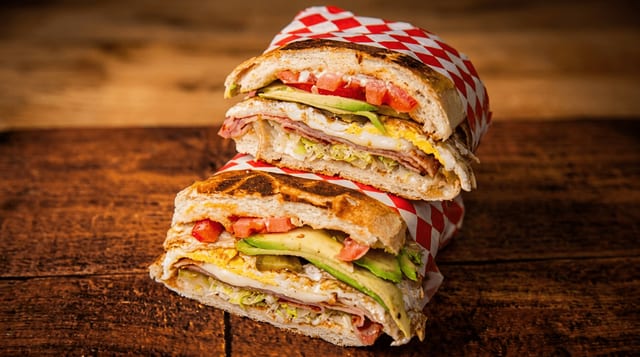 Ham and Eggs Torta.